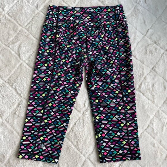 Victoria's Secret VSX Sport | Knockout Crop in Aztec Logo Print | Size Small - Picture 5 of 11